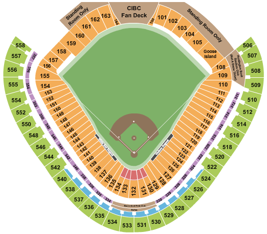 white sox home opener tickets vs royals april 8th 2021 guarenteed rate field seating chart